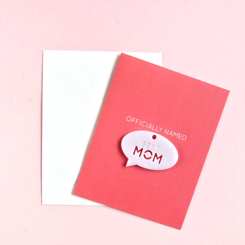 Best Mom Charm Card (6 units)