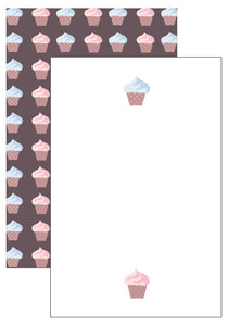 Cupcake Stationery Set (6 sets)